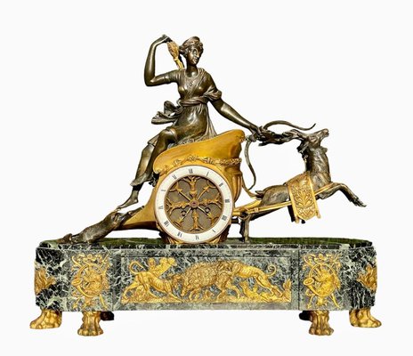 Diane Huntress Fireplace Trim Clock-NEV-2017105