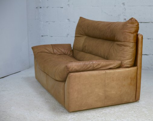 Dianthus Sofa in Leather by Michel Ducaroy for Ligne Roset, 1978-MAO-1361981