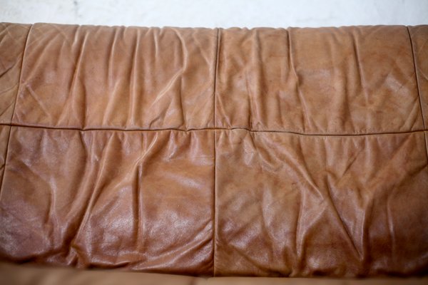 Dianthus Sofa in Leather by Michel Ducaroy for Ligne Roset, 1978-MAO-1361981