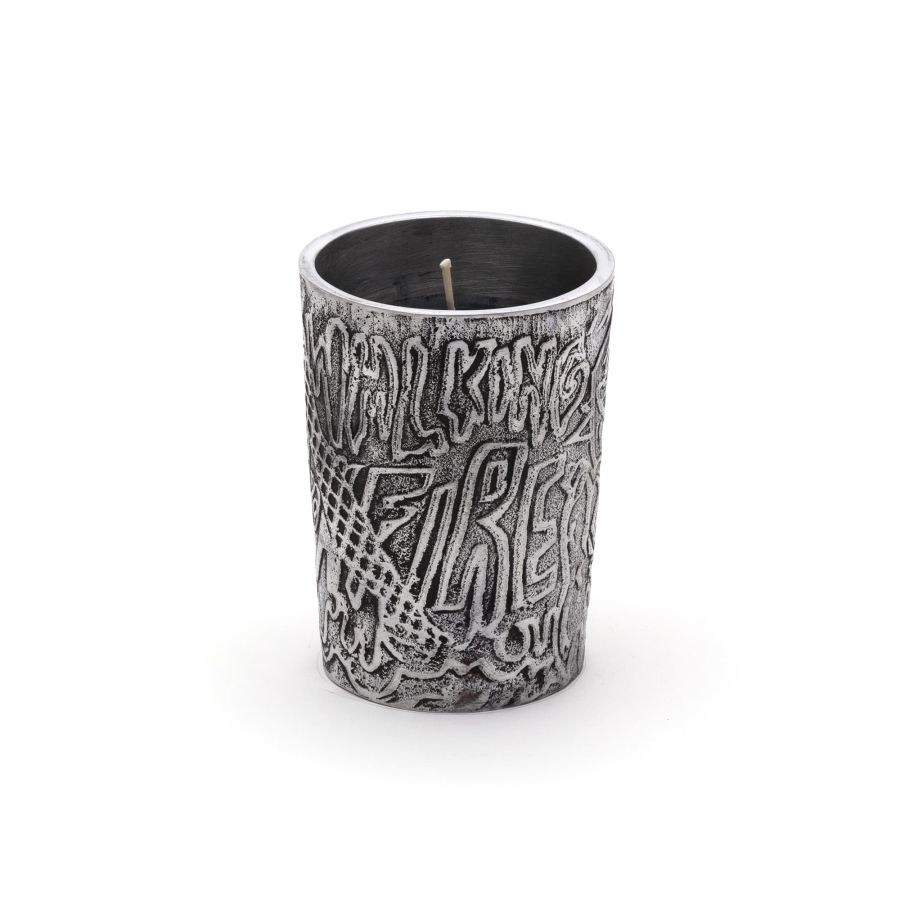 Metal Candle Walking on fire by Seletti