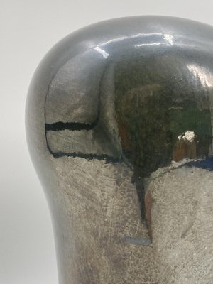 Dietrich Löwe, Head Sculpture, Glazed Ceramic, 1970s-CZ-1752498