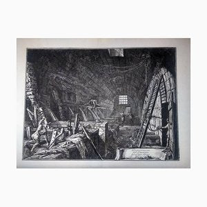 Dimostrazioni dell'Emissario del Lago Albano - Original Etching by G.B. Piranesi-ZCI-756979