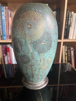 Dinanderie Vase from WMF, Germany, 1920s-XHV-2036223