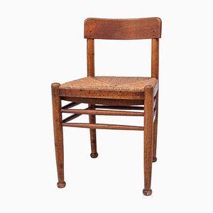 Dining Chair in Oak and Cane, France, 1960s-ITV-1407094