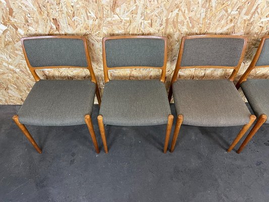 Dining Chair in Teak by Niels Otto Møller, 1960s, Set of 6-EJL-1341704