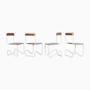 Dining Chairs, 1930s, Set of 4-JUN-1565031