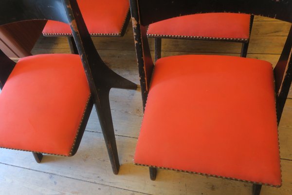 Dining Chairs, 1950s, Set of 4-ED-2018122