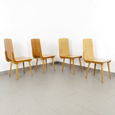 Dining Chairs, 1960s, Set of 4-JUN-646996