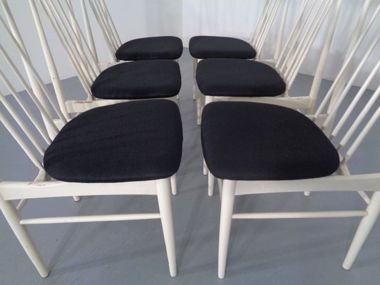 Dining Chairs, 1960s, Set of 6-RDW-711635