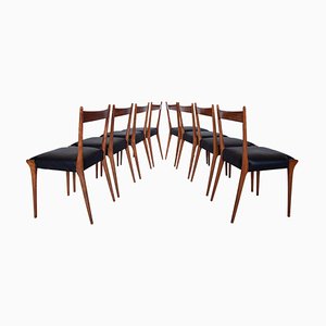 Dining Chairs attributed to Alfred Hendrickx for Belform, Belgium, 1958, Set of 8-KL-1419008