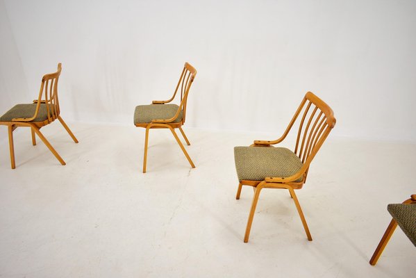 Dining Chairs attributed to Antonín Šuman, 1960s, Set of 4-TZ-1398643