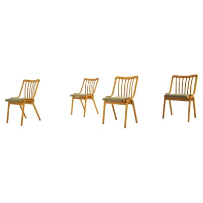 Dining Chairs attributed to Antonín Šuman, 1960s, Set of 4-TZ-1398643