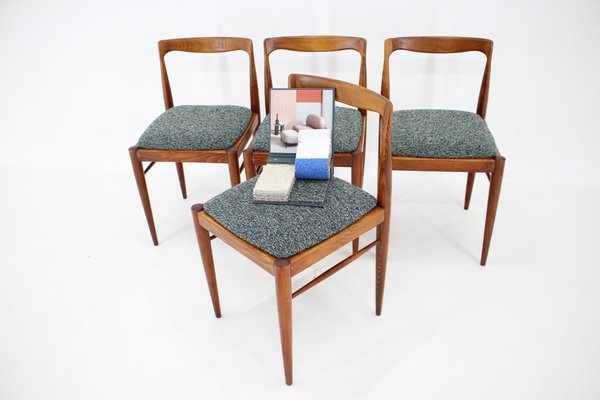 Dining Chairs attributed to Drevotvar Jablone, Czechoslovakia, 1970s, Set of 4-TZ-1386450