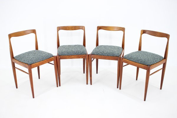 Dining Chairs attributed to Drevotvar Jablone, Czechoslovakia, 1970s, Set of 4-TZ-1386450