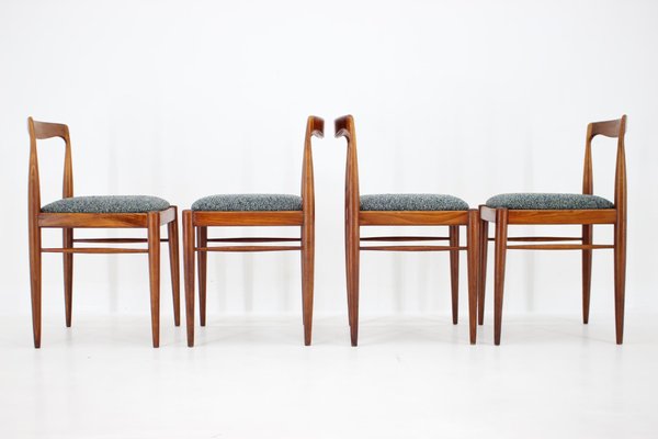 Dining Chairs attributed to Drevotvar Jablone, Czechoslovakia, 1970s, Set of 4-TZ-1386450