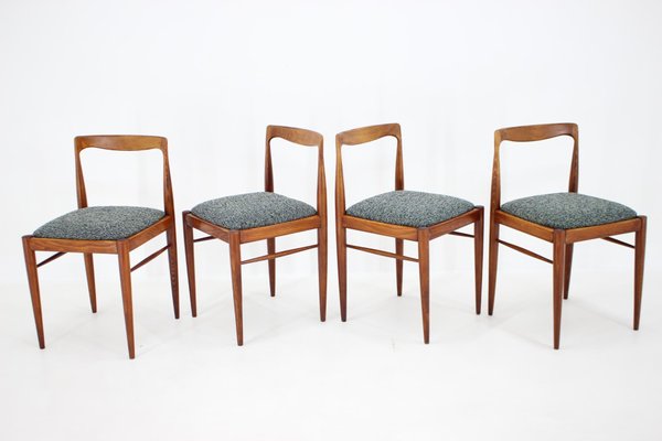 Dining Chairs attributed to Drevotvar Jablone, Czechoslovakia, 1970s, Set of 4-TZ-1386450