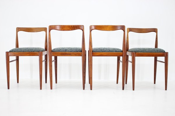 Dining Chairs attributed to Drevotvar Jablone, Czechoslovakia, 1970s, Set of 4-TZ-1386450