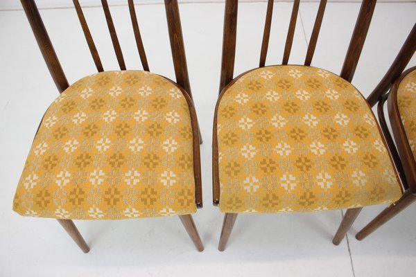 Dining Chairs attributed to Jitona, Czechoslovakia, 1970s, Set of 4-TZ-1418960