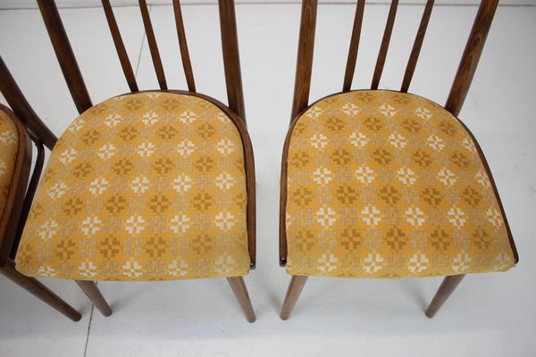 Dining Chairs attributed to Jitona, Czechoslovakia, 1970s, Set of 4-TZ-1418960