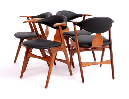 Dining Chairs attributed to Louis Van Teeffelen for Wébé, 1960s, Set of 2-TLV-2020139