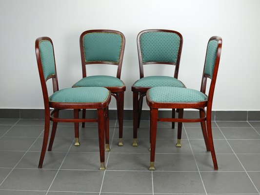 Dining Chairs attributed to Marcel Kammerer for Thonet, 1910, Set of 4-YZB-1822656