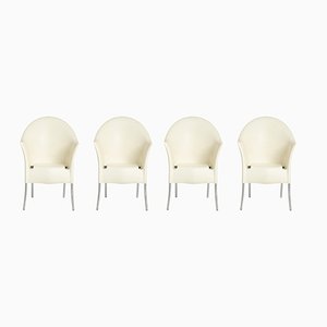 Dining Chairs attributed to Philippe Starck, 1980s, Set of 4-ABO-1440507