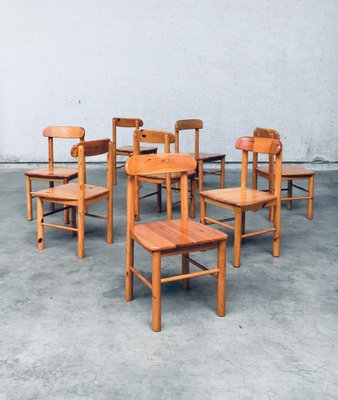 Dining Chairs attributed to Rainer Daumiller for Hirtshals Savvaerk, Sweden, 1970s, Set of 4-RQV-1772781