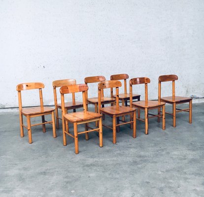 Dining Chairs attributed to Rainer Daumiller for Hirtshals Savvaerk, Sweden, 1970s, Set of 4-RQV-1772781