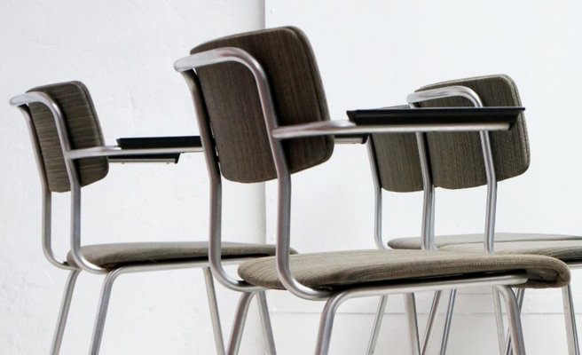 Dining Chairs by A. R. Cordemeijer for Gispen, Netherlands, 1950s, Set of 6-QFD-1364424