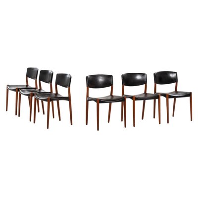 Dining Chairs by Aksel Bender Madsen, 1952, Set of 6-SC-774537