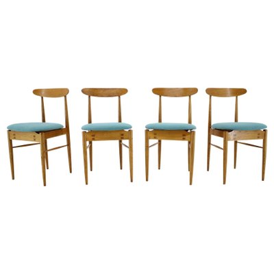 Dining Chairs by Alan Fuchs for ULUV, Czechoslovakia, 1960s, Set of 4-TZ-1033118