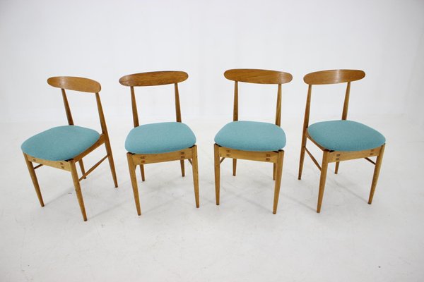 Dining Chairs by Alan Fuchs for ULUV, Czechoslovakia, 1960s, Set of 4-TZ-1033118