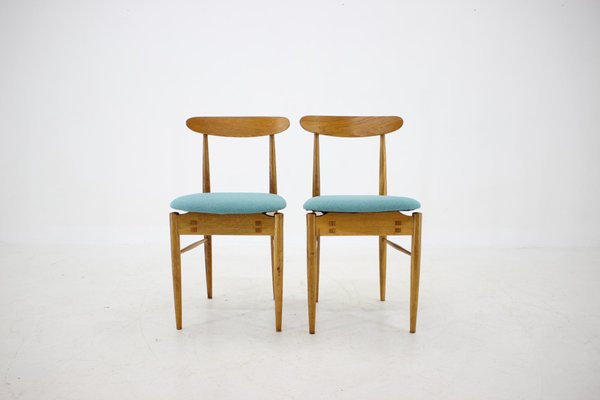 Dining Chairs by Alan Fuchs for ULUV, Czechoslovakia, 1960s, Set of 4-TZ-1033118