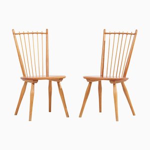 Dining Chairs by Albert Haberer for Hermann Fleiner, Germany, 1950s, Set of 2-SFD-684560