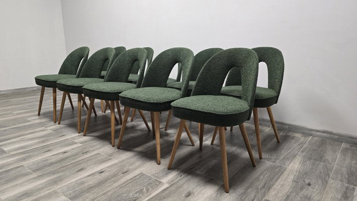 Dining Chairs by Antonin Suman, 1960s, Set of 10-QJA-2021680