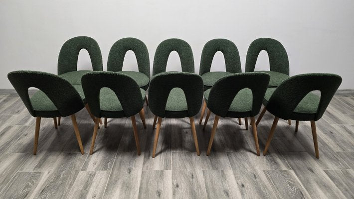 Dining Chairs by Antonin Suman, 1960s, Set of 10-QJA-2021680