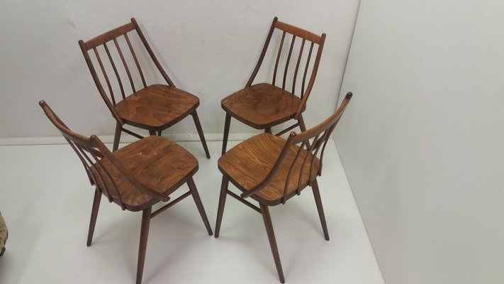 Dining Chairs by Antonín Šuman, 1966, Set of 4-TZ-684022