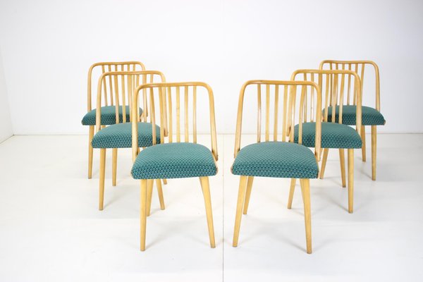 Dining Chairs by Antonin Suman, Czechoslovakia, 1960s, Set of 6-TZ-1144373