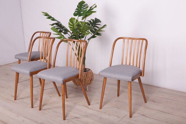 Dining Chairs by Antonín Šuman for Ton, 1960s, Set of 4-NIT-722233