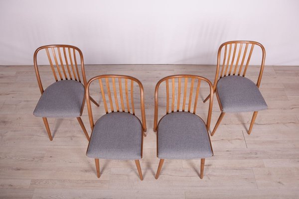 Dining Chairs by Antonín Šuman for Ton, 1960s, Set of 4-NIT-722233