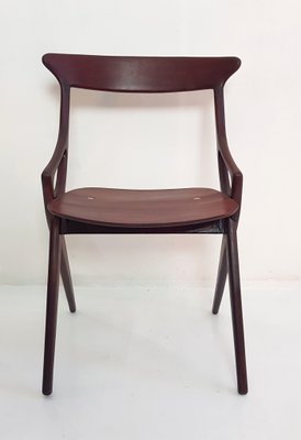 Dining Chairs by Arne Hovmand-Olsen for Mogens Kold, 1959, Set of 4-FO-582598