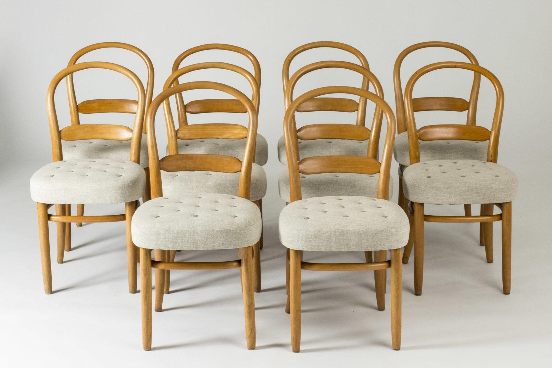 Dining Chairs by Carl-Axel Acking, Set of 10