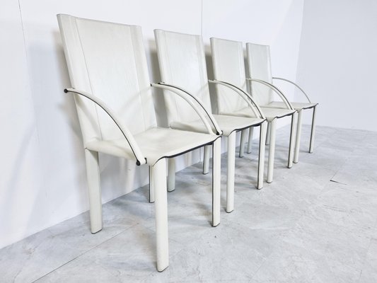 Dining Chairs by Carlo Bartoli for Matteo Grassi, 1980s, Set of 4-IRH-1186884