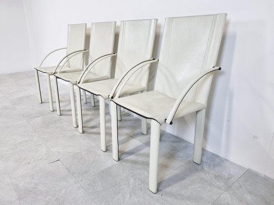 Dining Chairs by Carlo Bartoli for Matteo Grassi, 1980s, Set of 4-IRH-1186884