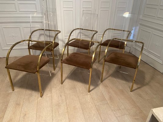 Dining Chairs by Charles Hollis Jones Chairs for Belgo Chrom, 1970s, Set of 6-JG-1441702