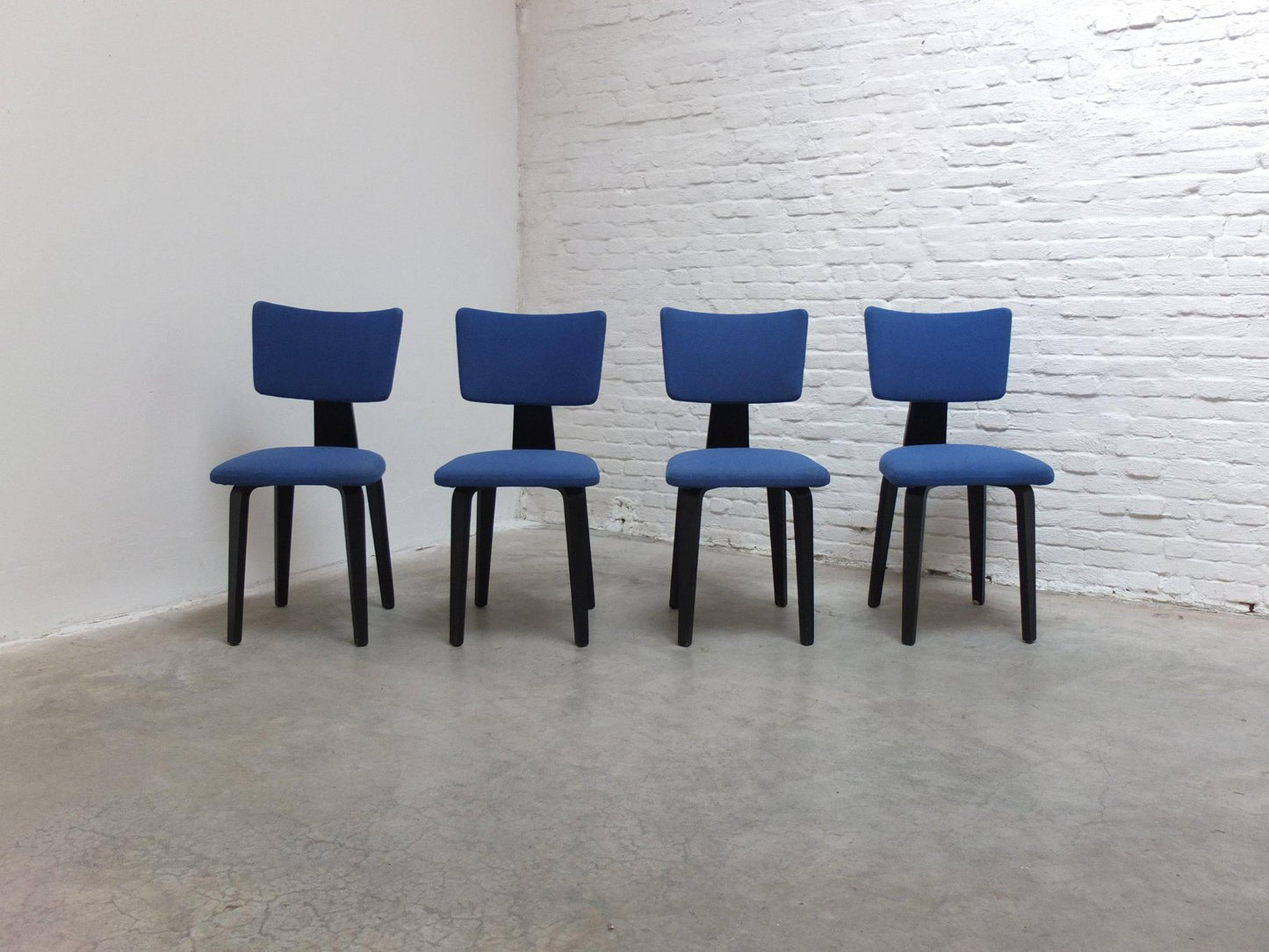 Dining Chairs by Cor Alons for C. Den Boer Gouda, 1950s, Set of 4