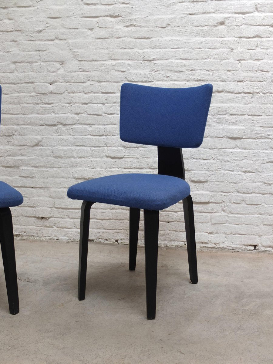 Dining Chairs by Cor Alons for C. Den Boer Gouda, 1950s, Set of 4