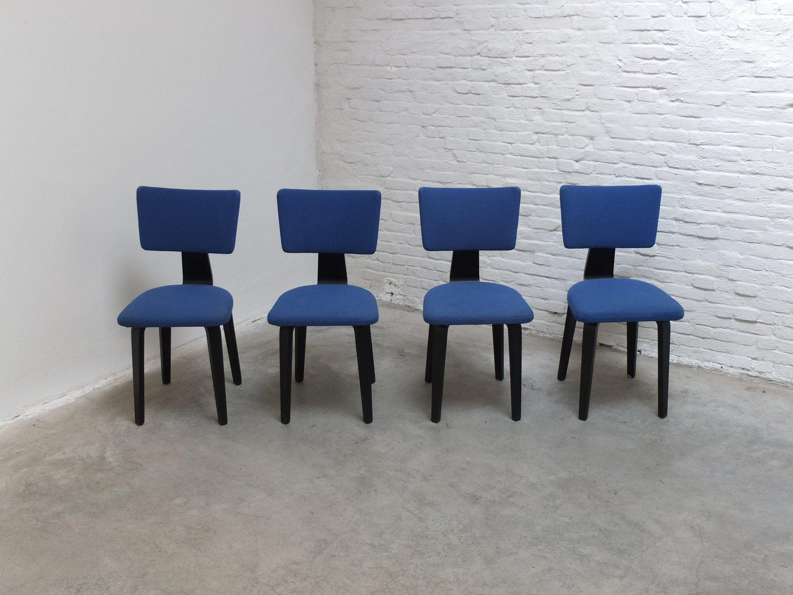 Dining Chairs by Cor Alons for C. Den Boer Gouda, 1950s, Set of 4