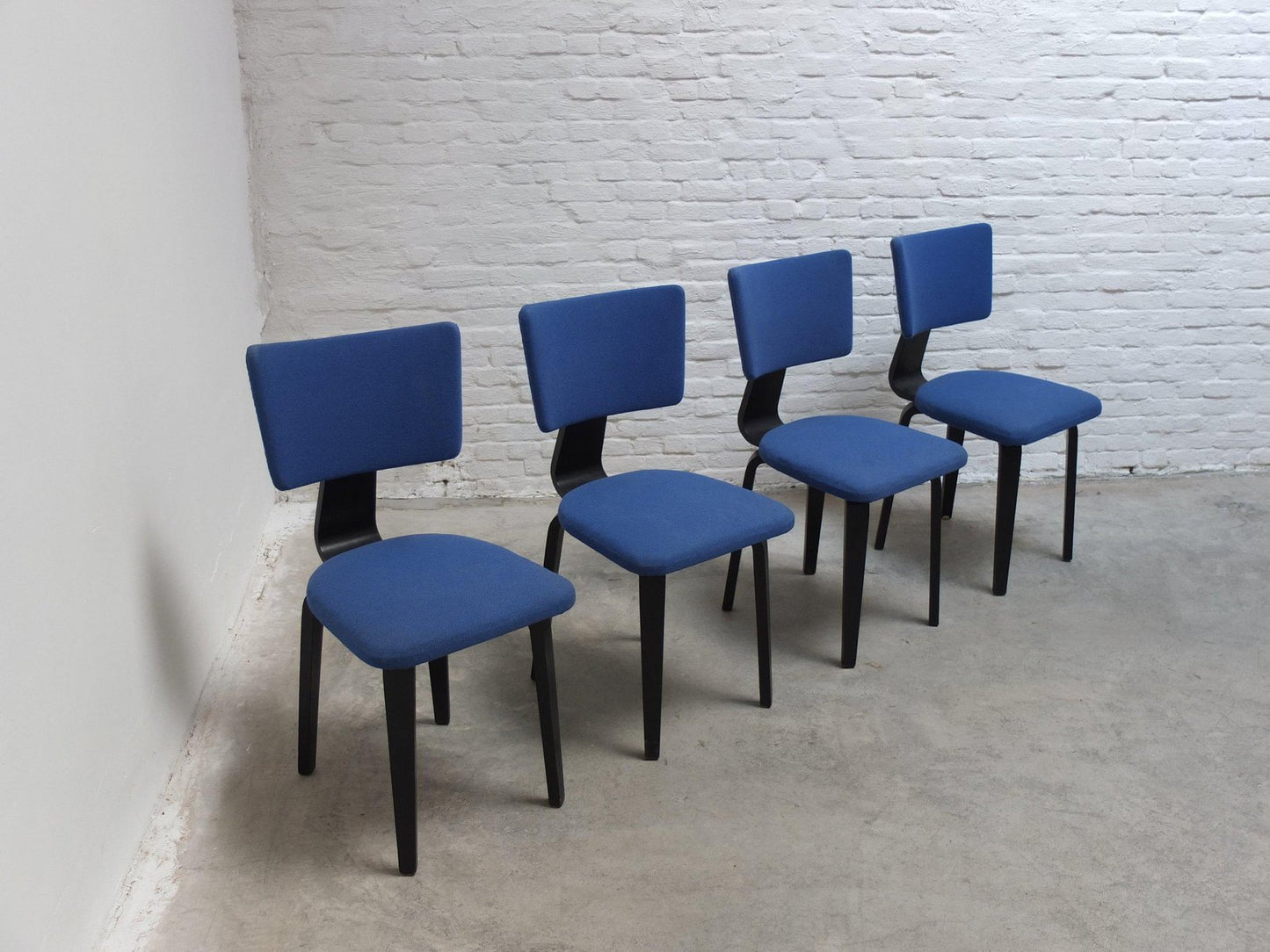 Dining Chairs by Cor Alons for C. Den Boer Gouda, 1950s, Set of 4