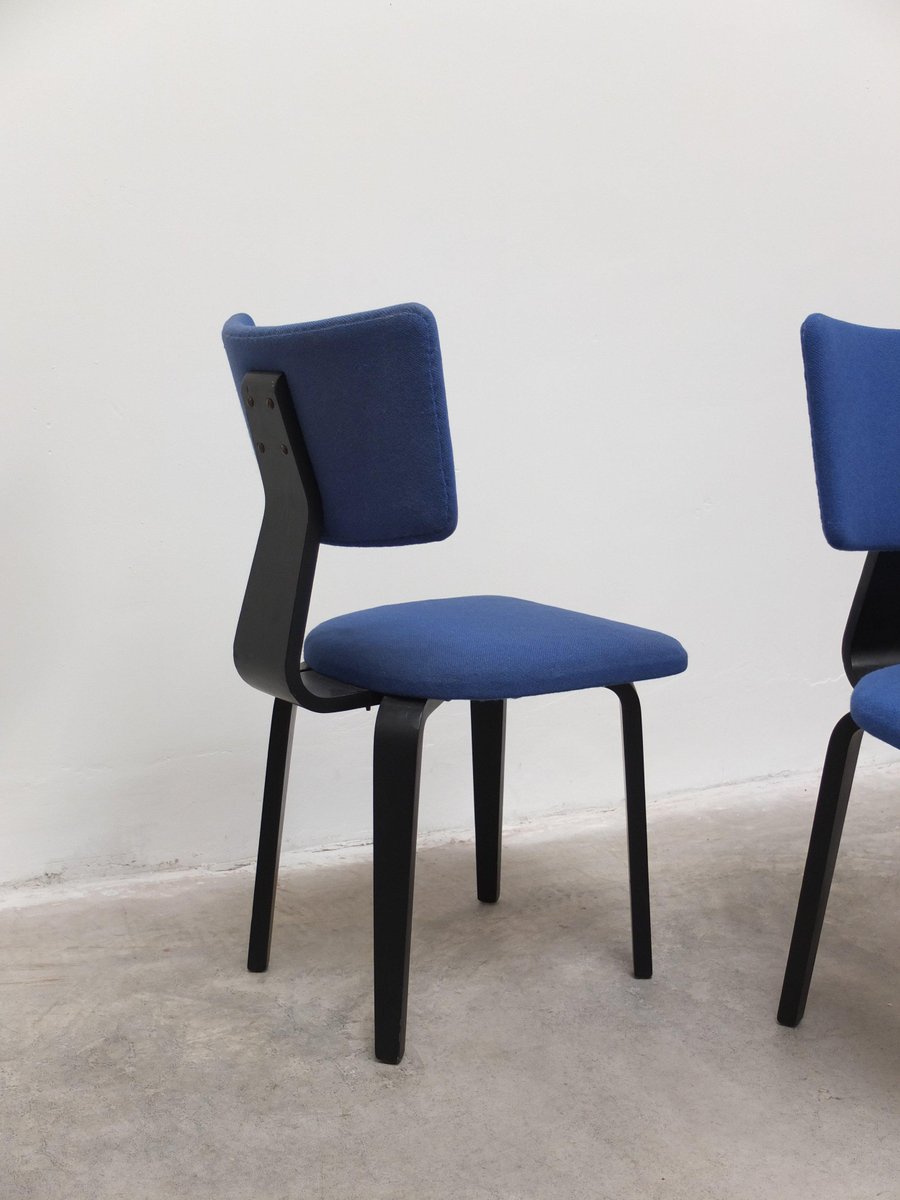 Dining Chairs by Cor Alons for C. Den Boer Gouda, 1950s, Set of 4